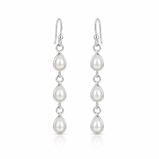 Silver Dangling Earrings