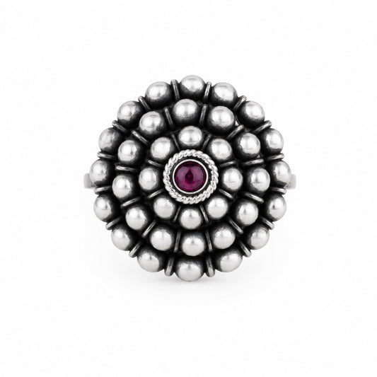 Oxidised Silver Ring
