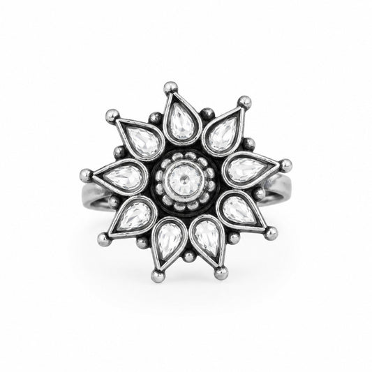 Oxidised Silver Ring