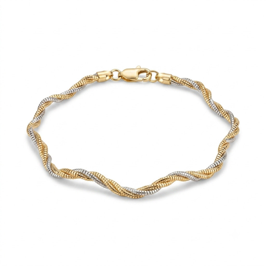 Wavy Gold Bracelet