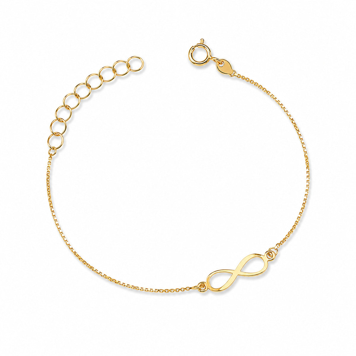 Gold Infinity Bracelet