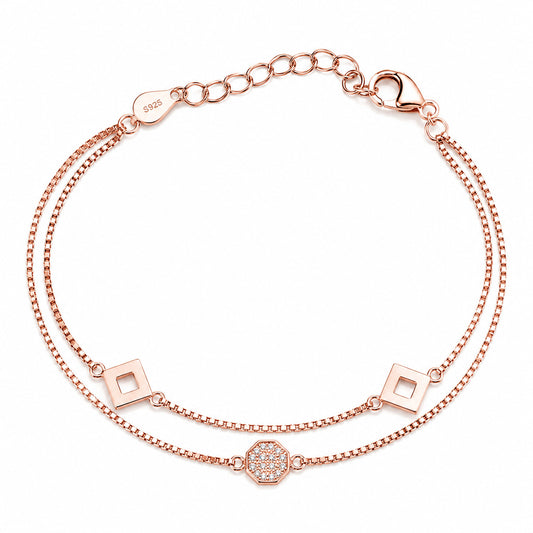Rose Gold Chain Bracelet