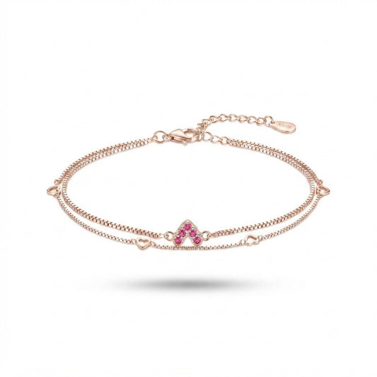 Minimal Rose Gold Bracelet