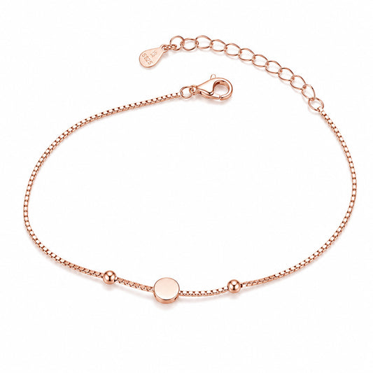 Minimal Rose Gold Bracelet