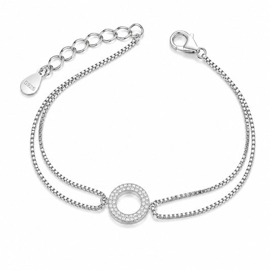 Sparkling Round Bracelet