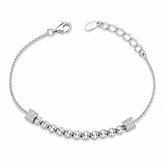 Silver Beads Bracelet