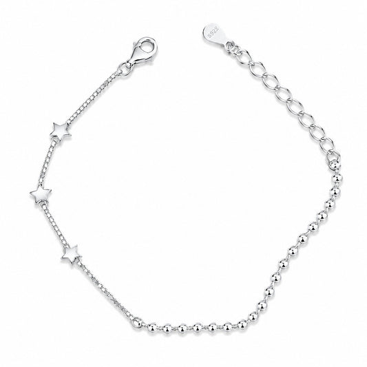 Silver Stars Bracelet