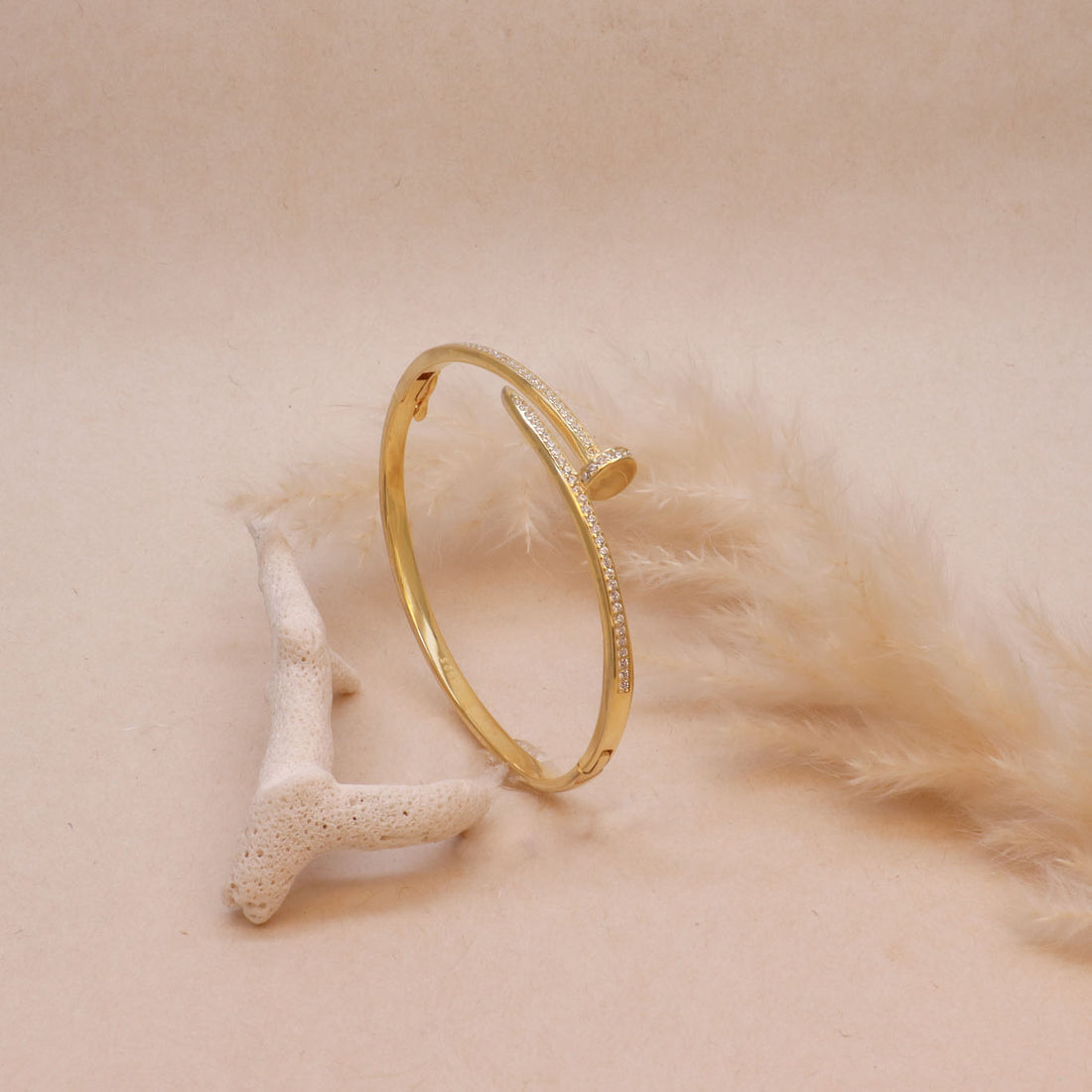 Axel Nail Bracelet - Silver main image 0