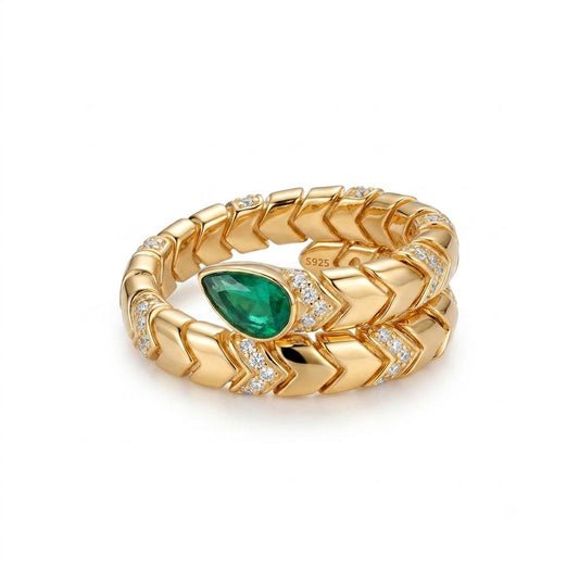 Gold Snake Ring