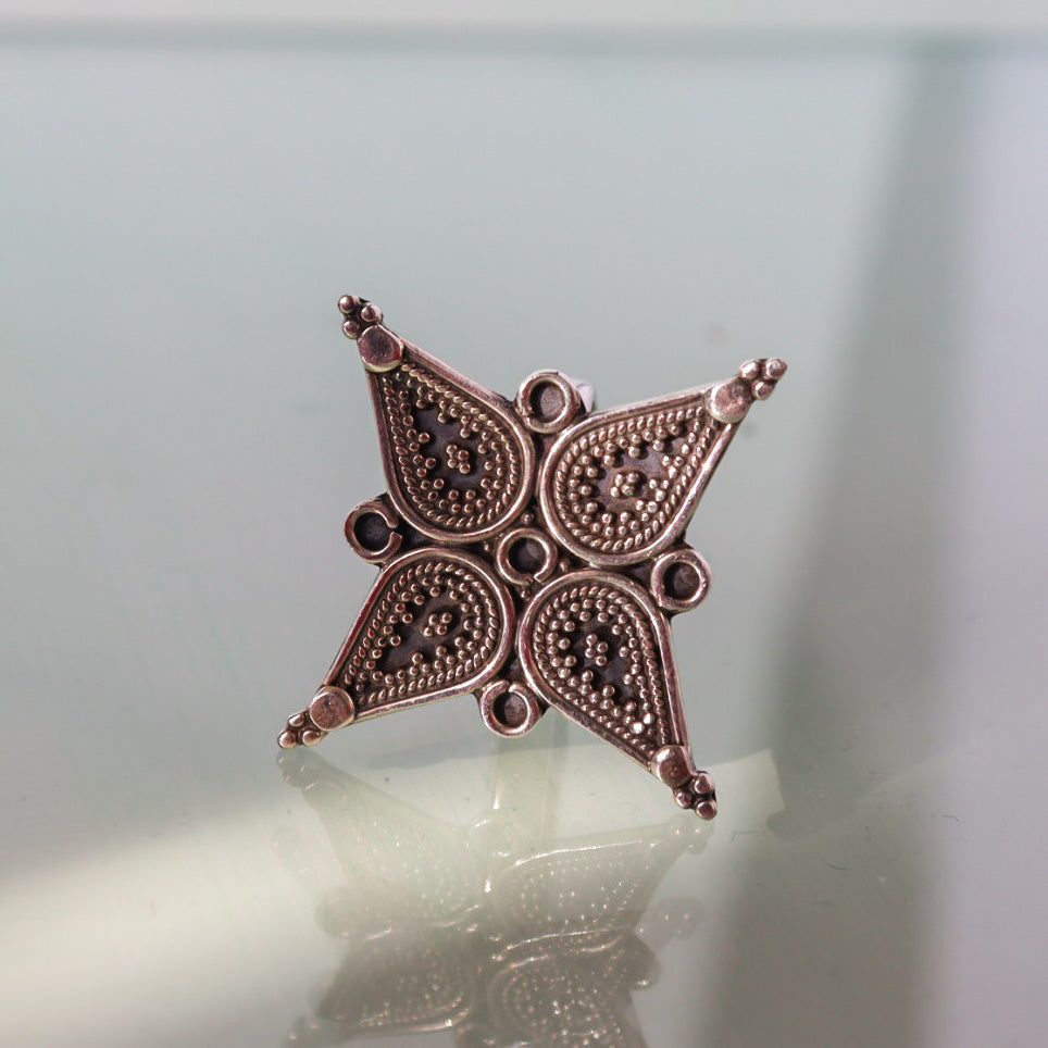 Silver Oxidized Rings