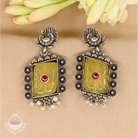 stone earrings 